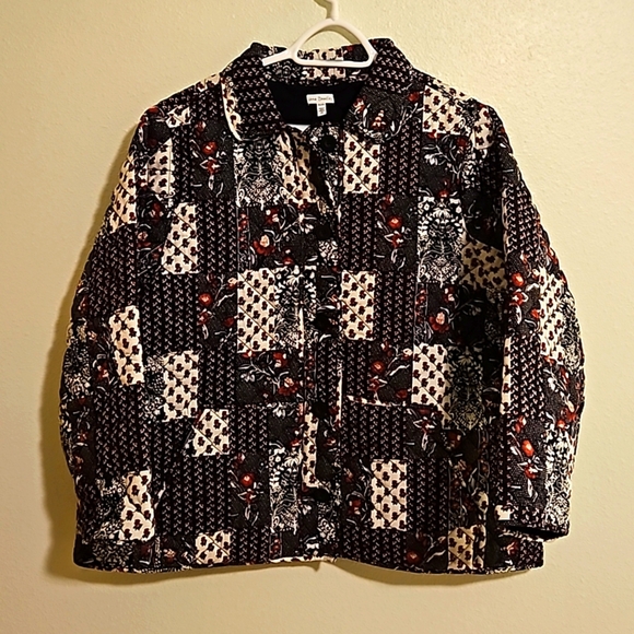 VERA BRADLEY Quilted button down shacket jacket sz 3XL - Picture 1 of 6
